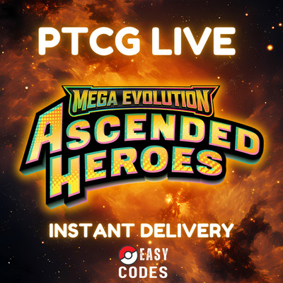100 Ascended Heroes Codes Booster Pokemon TCG Live Pack Instant delivery