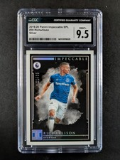 2019-20 Panini Impeccable Premier League RICHARLISON Silver Everton #39 CGC 9.5