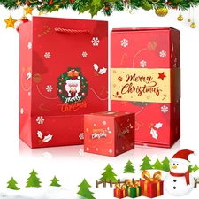 12pcs Surprise Box Gift Box, 2024 Christmas Surprise Box Gift Box Explosion for 