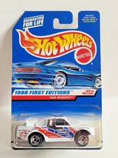 Hot Wheels 1998 First Editions 33/40 Bad Mudder White