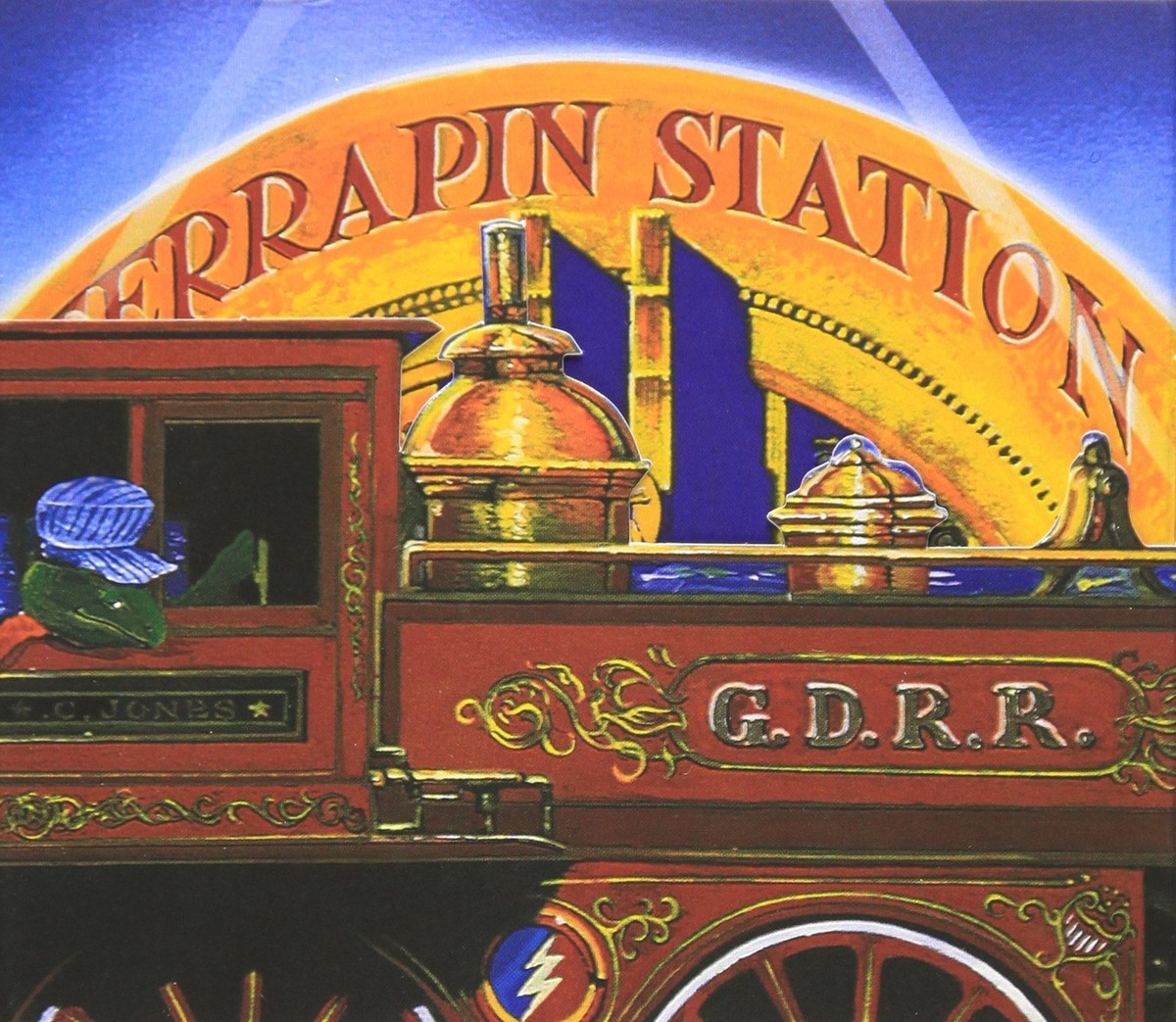 Grateful Dead Terrapin Station 3 CD Poster Spring 1990