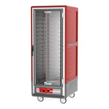 Metro C539-HFC-U C5 3 Series Heated Holding Cabinet with Clear Door - Red