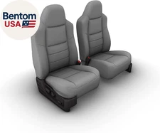 Made to Fit 2009-2018 Ford E150-E350 Van Front High Back Bucket Seats with Molde
