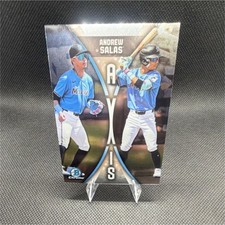 2025 Bowman Chrome AXIS Insert A-16 Andrew Salas Miami Marlins Topps
