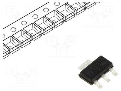 LDO,Linie,nicht geregelt 1A 2,5V IC: Spannungsstabilisator