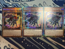 Yugioh Red Rose Dragon Starlight Rare MP25-EN037 x3 Near Mint