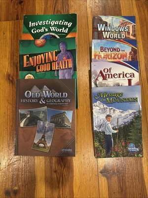 Abeka 5th Grade Literature Readers Science Health History Student Texbooks