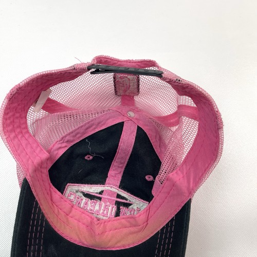 New Orleans 1718 Embroidered Mesh Trucker Baseball Hat Cap Black/Pink Adjustable - Bild 16 von 20