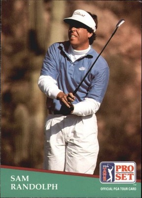 Sam Randolph 1991 Golf PRO SET MINT RC ROOKIE CARD #98