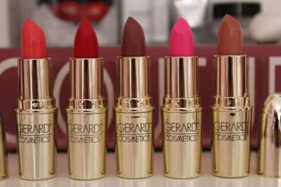 Gerard Cosmetics Lipsticks All Shades 100% Genuine Imported from USA See Receipt