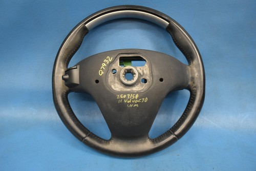 2006-2013 VOLVO C70 30 40 50 70 SERIES BLACK LEATHER STEERING WHEEL OEM - Picture 11 of 13