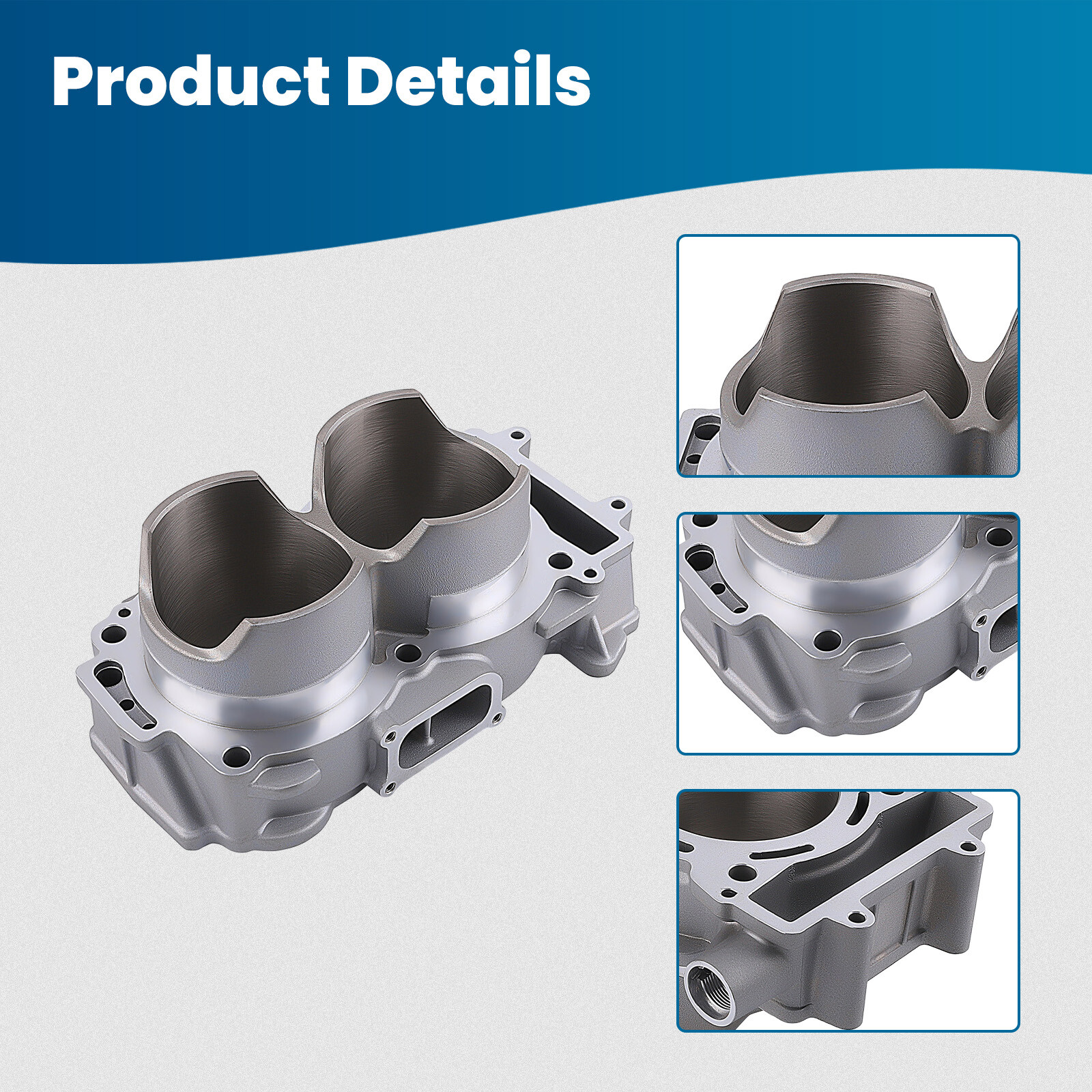 Complete Cylinder For Polaris RZR XP 4 1000 2014-2018 Ranger 900 93mm Bore NEW