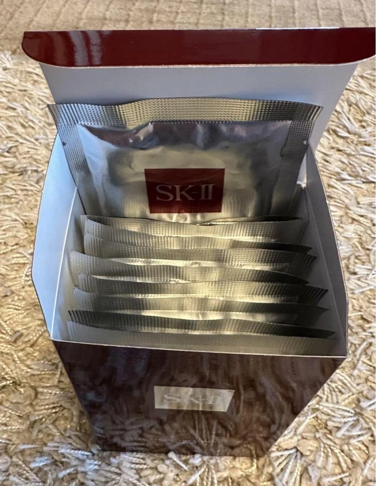 Máscara de tratamiento facial SK-II SK2 máscara estimulante de la radiación y la humedad 10 piezas/caja nueva en caja Foto 4 de 4