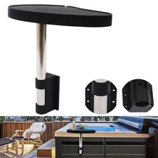 360° Rotation Spa Caddy Swivel Side Tray for Hot Tub & Swimming Spa Anti-slip