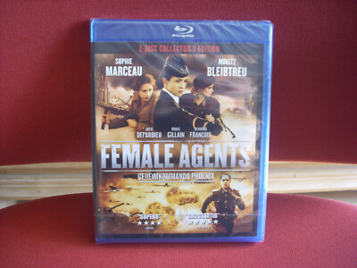 Female Agents Blu-ray - 2-Disc - Moritz Bleibtreu, Sophie Marceau - NEU & OVP !!
