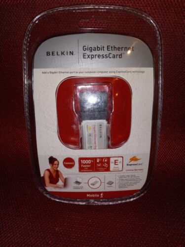 Belkin Gigabit Ethernet ExpressCard - Picture 1 of 8