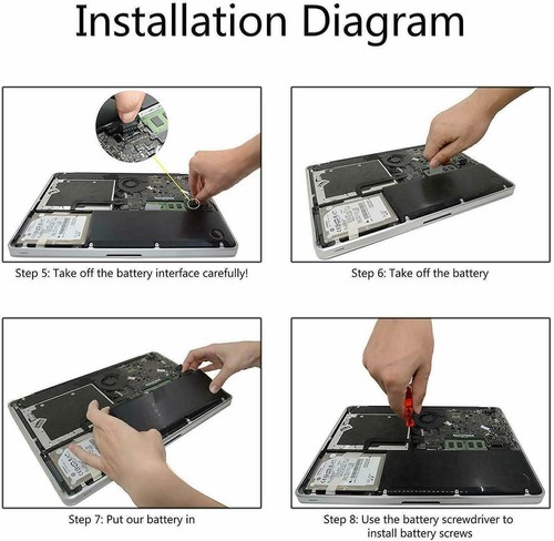 A1278 A1322 Akku Für Apple MacBook Pro 13" Mid 2009 2010 2012 Early Late 2011 - Bild 7 von 12
