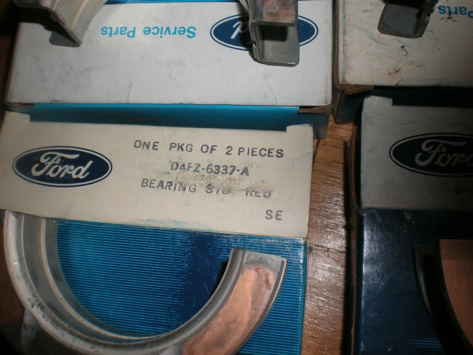 NOS 1974 - 1978 福特野马 II 2.3L 曲轴轴承标准 D4FZ-6337-A 保修 & 延长技术支持 — 第 2/2 张图片