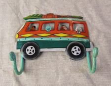 Vintage Hand Painted Wall Art Hooks From The Domican Republic A