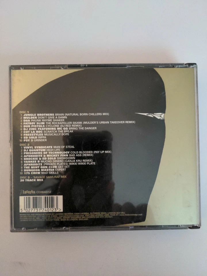 Jump Up Showdown (3 Disc set) UK import CD Lacerba records Presents (1999) Foto 2 de 4