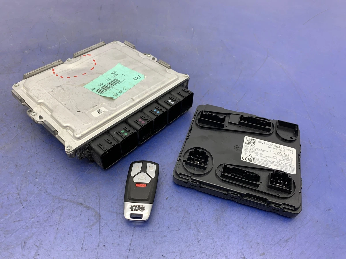 2021 AUDI RS5 4-DR 2.9L ENGINE ECU ECM UNIT BODY CONTROL BCM KEY