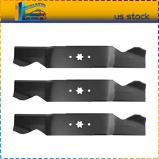 3 Mower Blades For MTD Cub Cadet 742-0677 742-0677A 742-0677B 942-0677 942-0677A