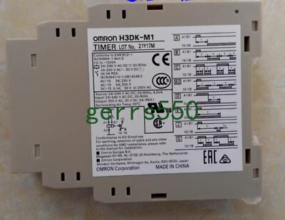 1pcs New original Omron solid-state timer H3DK-M1 AC/DC24-240 in stock