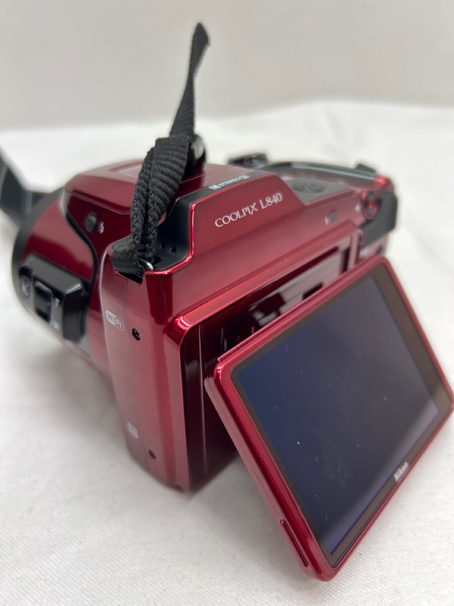 【動作確認済み】Nikon COOLPIX L840 レッド Nikon - Coolpix L840 16.0-Megapixel Digital Camera - Red