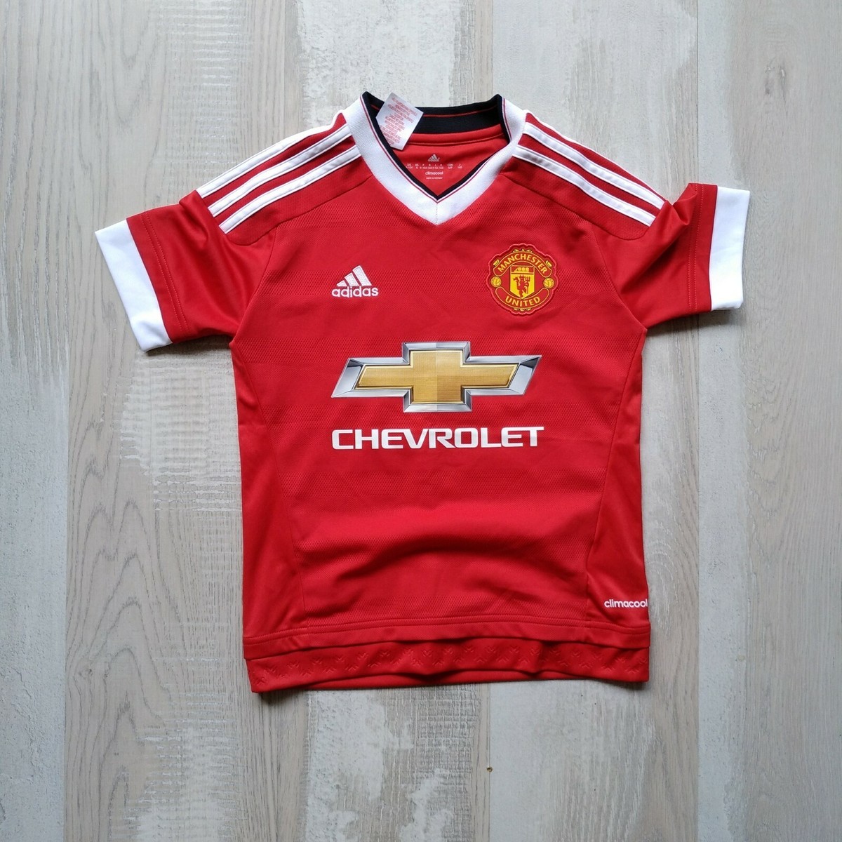 Mata Manchester United Home football shirt 2015 - 2016 Adidas