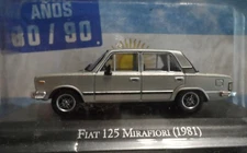  Fiat 125 mirafiori 1981  Argentina vehiculos inolvidables 80/90's scale 1/43