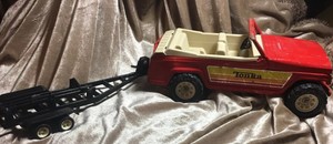 tonka jeepster with boat