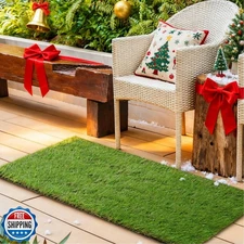 XLX TURF 2FTX6FT Artificial Turf Runner Rug Indoor Outdoor Christ