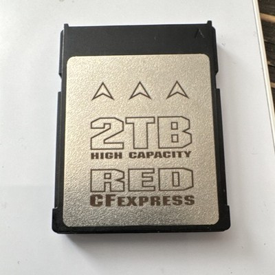 RED PRO 2TB CFexpress Type-B Memory Card - Certified for V-RAPTOR / KOMODO-X