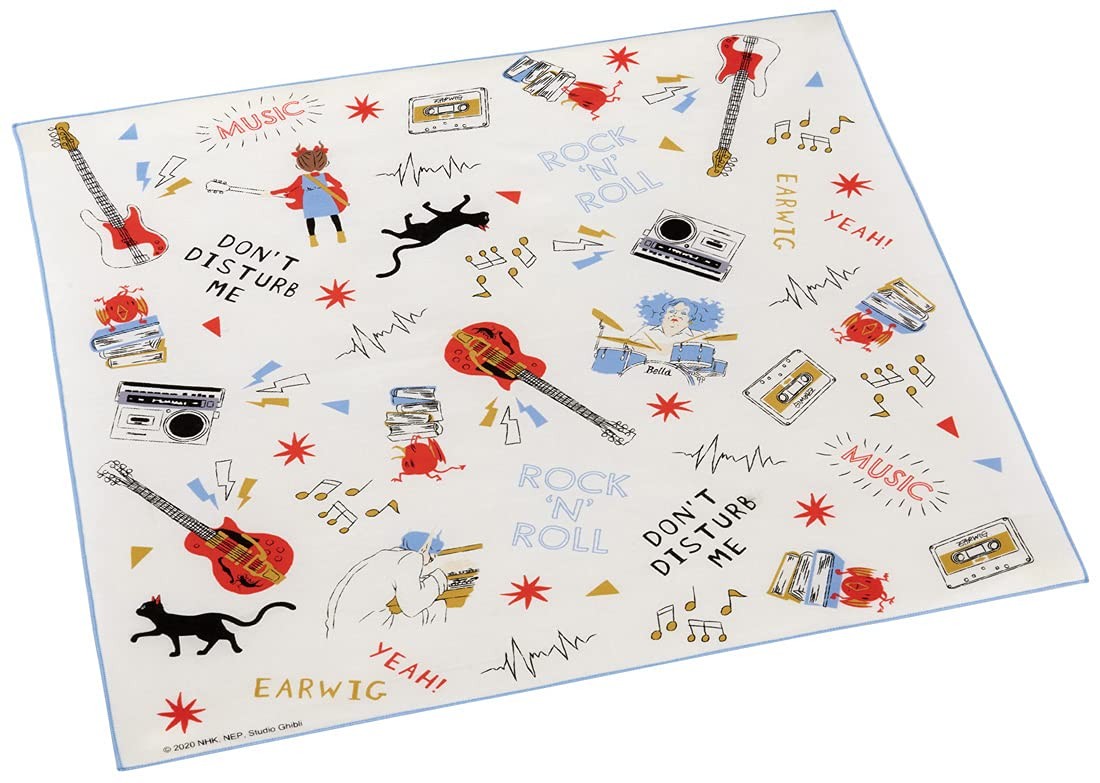 Skater KB56-A Large Lunch Cloth, Aya and Witch, Ghibli, 20.5