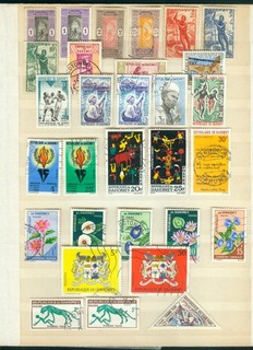 Dahomey piccolo lotto francobolli