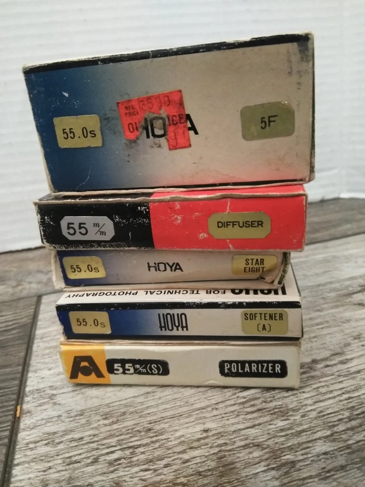 Vintage Hoya 55mm 5F Multi-Coated Filter WITH OTHERS ( 5PK BUNDLE) - Image 4 of 4
