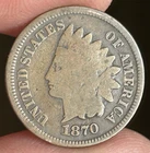1870 Indian Head Penny ***KEY DATE*** 1c LOW Shipping!!!