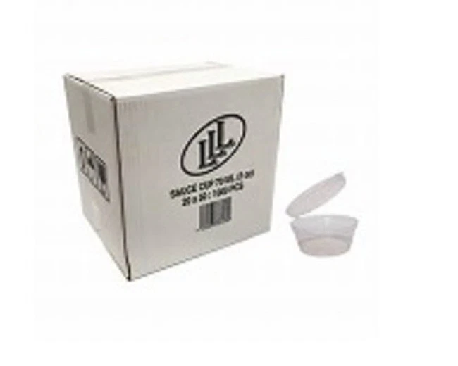 2oz Chutney Cups Hinge 1000 pcs
