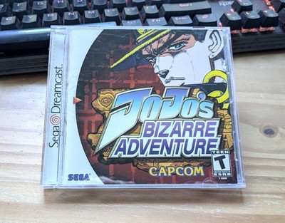 Sega Dreamcast JoJo's Bizarre Adventure Case, Manual, Cover art only NO GAME
