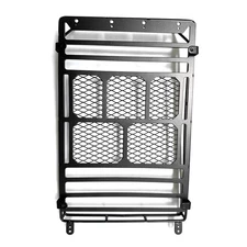 1:10 Metal Roof Luggage Rack & Light For Traxxas TRX4 Ford Bronco Axial SCX10 F