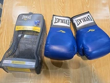 Everlast Advanced Pro Style Training Gloves Tail 12 #2316 L 12 Oz Blue
