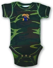 Two Feet Ahead Camouflage Camo Bodysuit Creeper  Kentucky Wildcats 0-3 Months