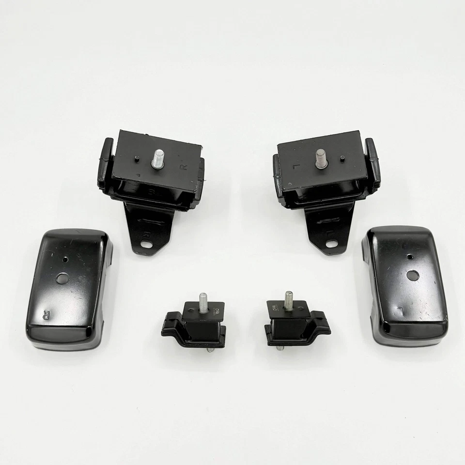 Juego de montaje motor izquierdo derecho + 2x trasero para Isuzu NPR NHR NPR-HD 4HE1 4HK1 98-07 Foto 3 de 4