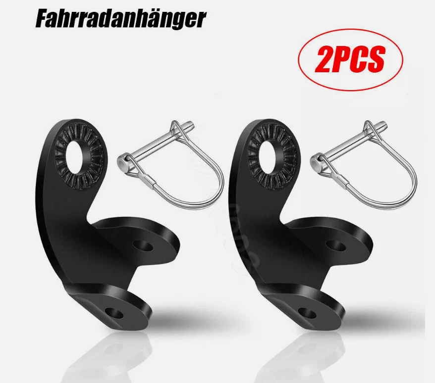 2 Stück Kupplung für Qeridoo Fahrradanhänger Anhängerkupplung Haustieranhänger