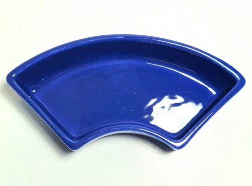 VINTAGE Blue/Cobalt FIESTA Relish Tray insert - Fiestaware - Marked