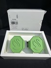 Swarovski 2025 Napkin Rings Set of 2 Green #5723306 NIB