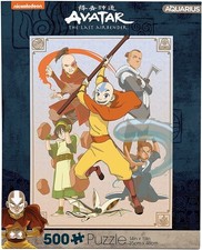 Rompecabezas Avatar The Last Airbender Cast 500 piezas [usado muy bueno]
