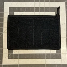 NWOT Mil Spec Monkey/Tactical Tailor Large Patch Panel Laminate - Black