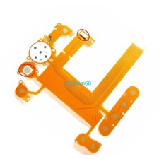 New Keyboard Button Rear Cover LCD Flex Cable with Socket For Nikon D7000 Part