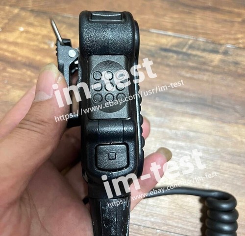 USED Motorola NNTN8203ABLK XE RSM Two Way Radio Speaker Microphone#im - Zdjęcie 4 z 7
